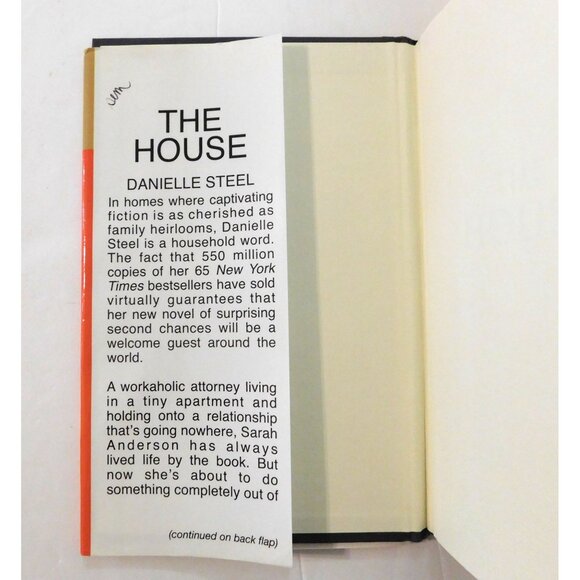 The House by Danielle Steel 2006 Large Print Edition Hardcover Jacket - Picture 3 of 7